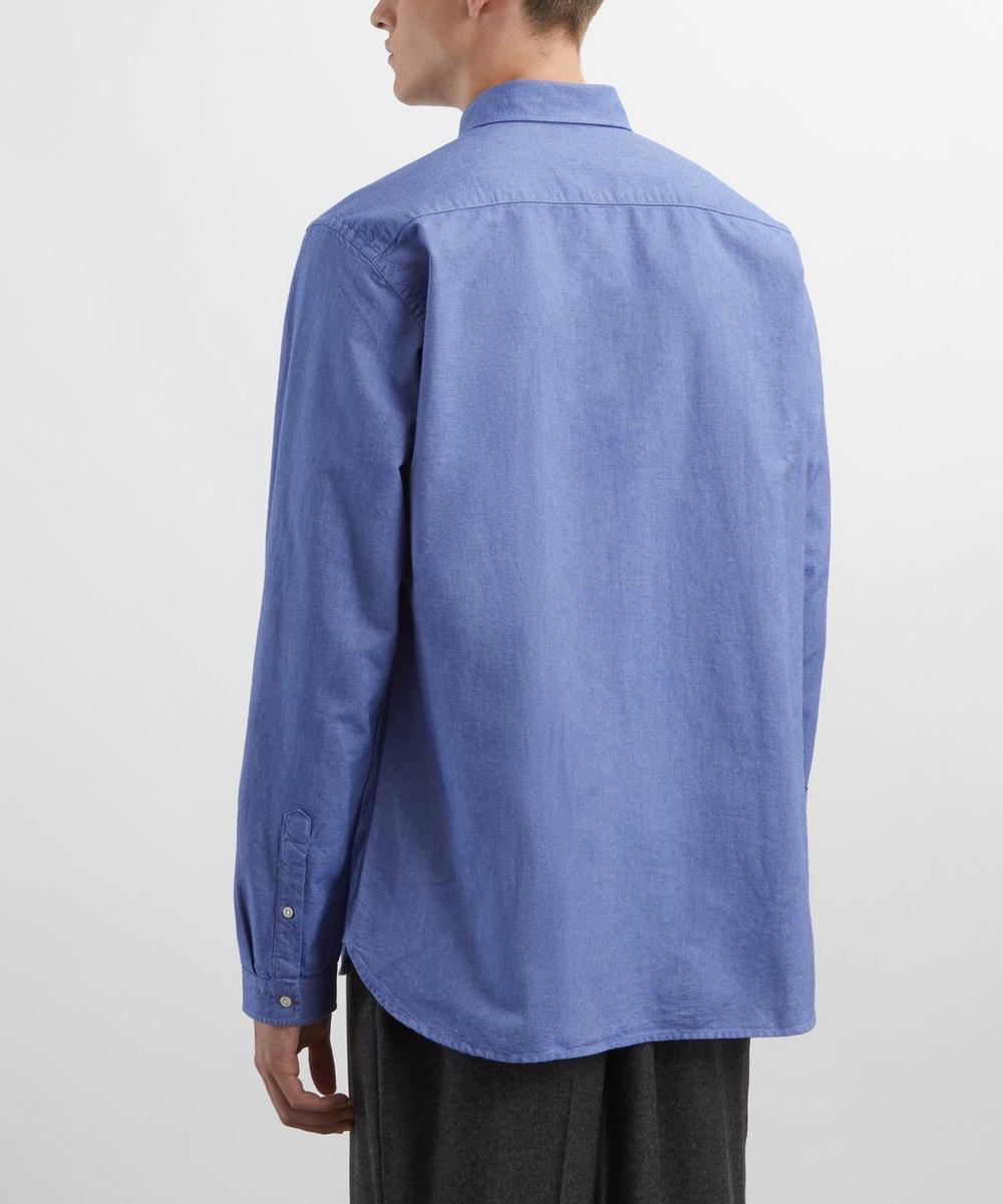 Liberty London Oliver Spencer McKenzie Blue Brook Shirt