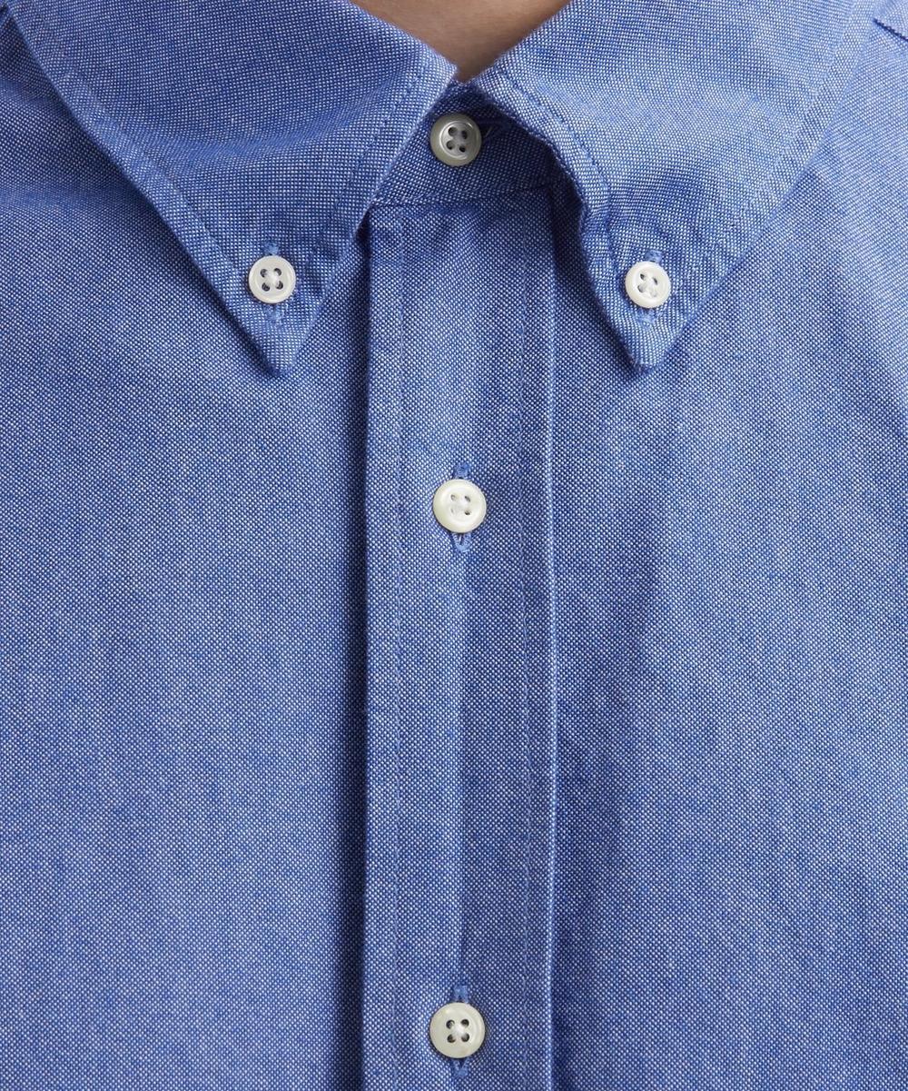 Liberty London Oliver Spencer McKenzie Blue Brook Shirt