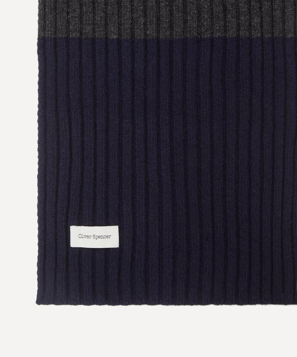Liberty London Oliver Spencer Soane Paxton Ribbed Scarf