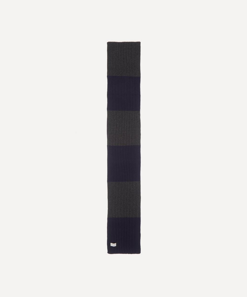 liberty london Oliver Spencer Soane Paxton Ribbed Scarf