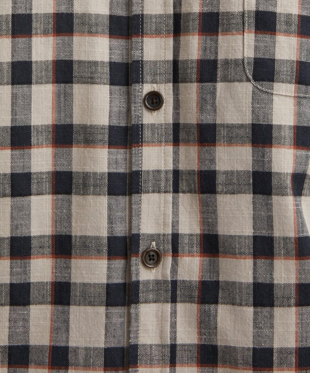 Liberty London Oliver Spencer Walden Navy New York Special Shirt