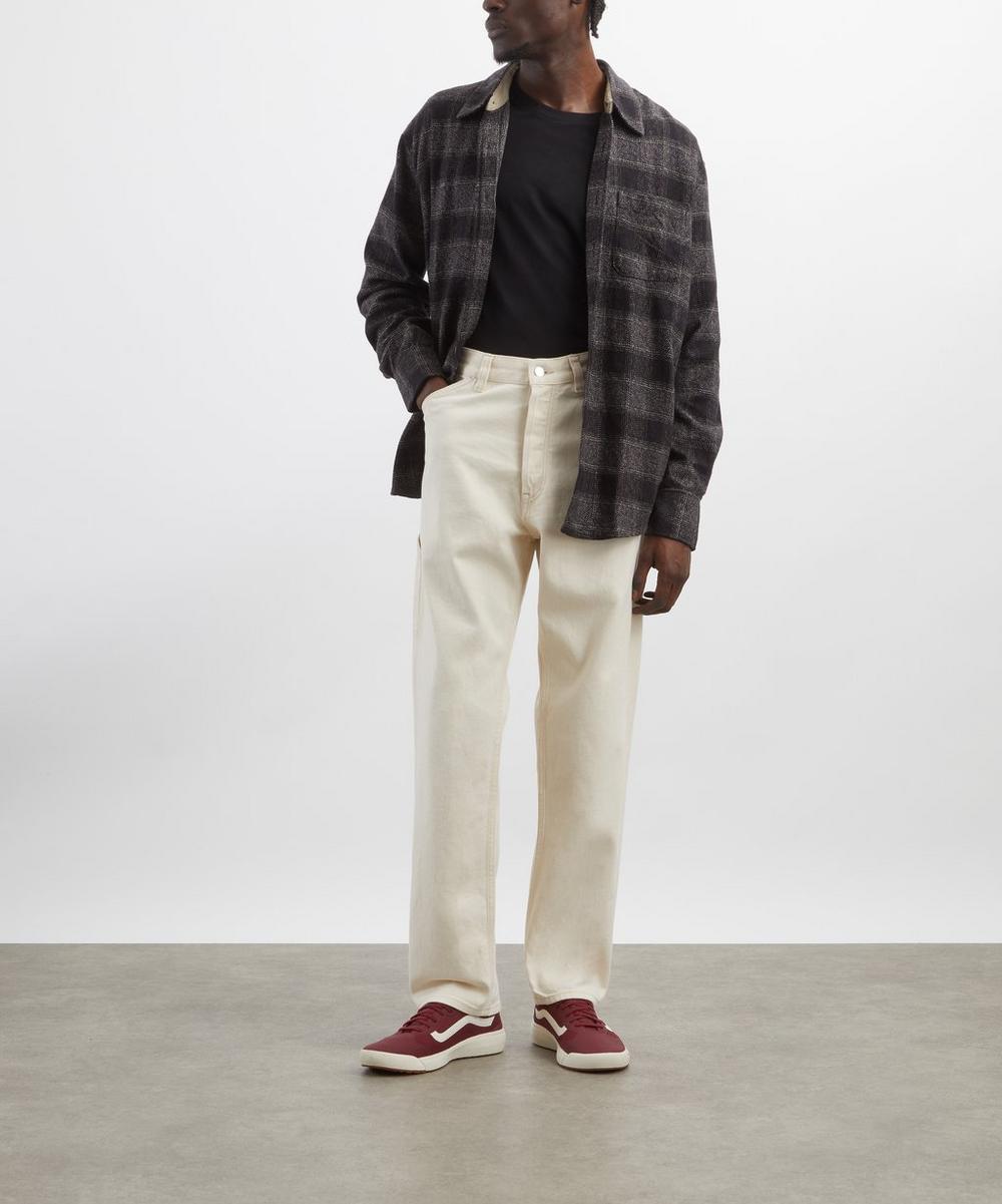 liberty london Our Legacy Above Oakland Low Twist Check Shirt