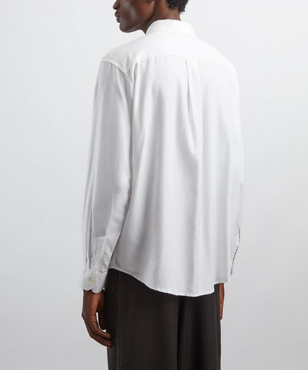 Liberty London Our Legacy Beyond Static White Liquid Oxford Shirt