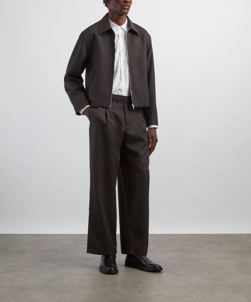 liberty london Our Legacy Beyond Static White Liquid Oxford Shirt