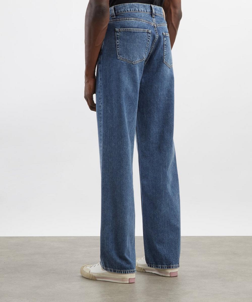 Liberty London Our Legacy Carlson Cut Rodeo Wash Broken Twill Trousers