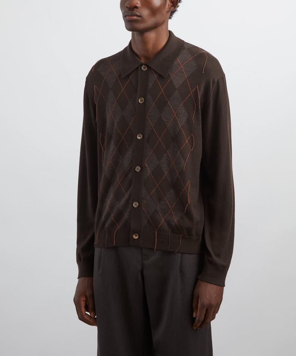 Liberty London Our Legacy Evening Pub Argyle Fine Wool Polo