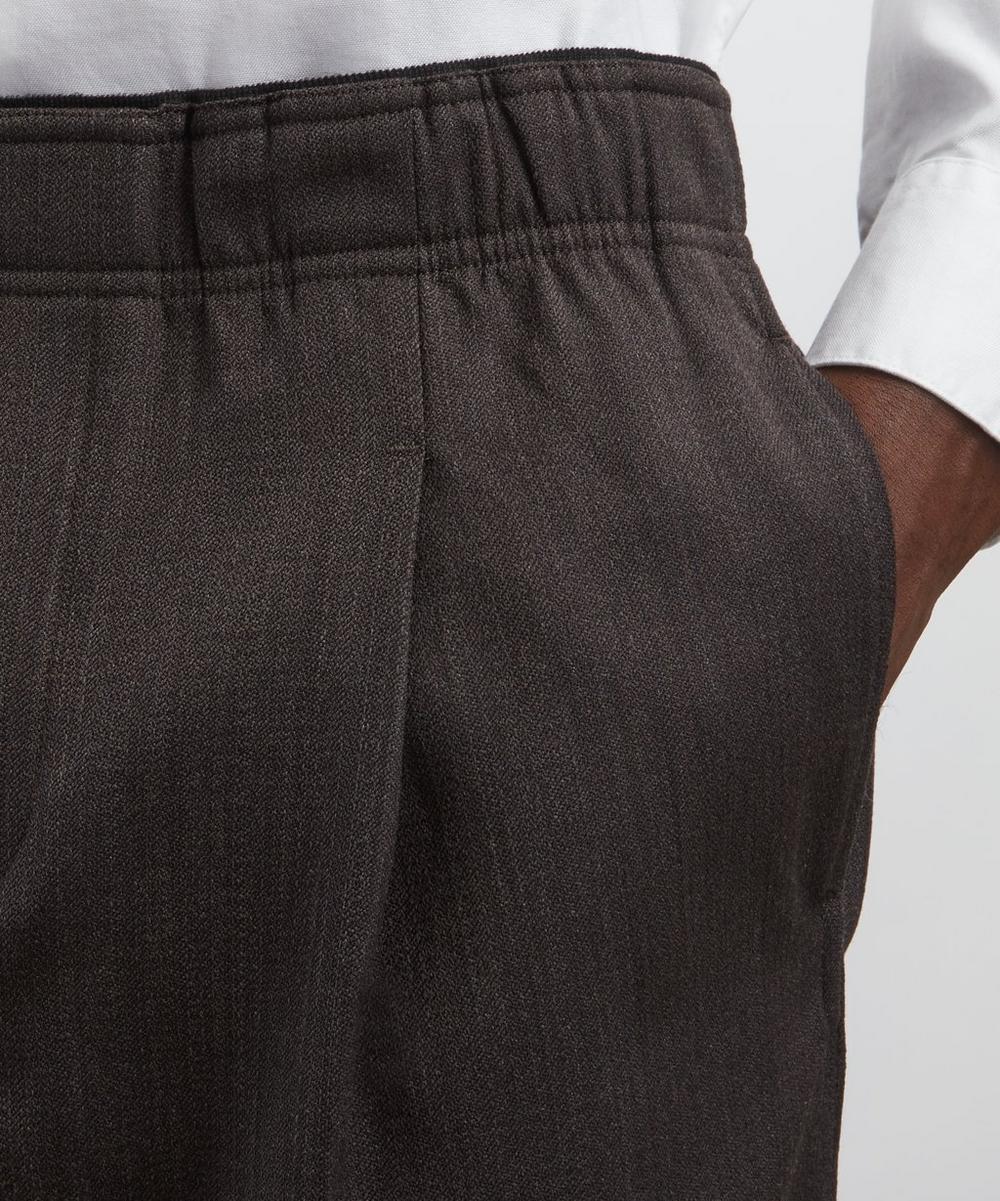 Liberty London Our Legacy Leisure Havana Brown Twill Trousers