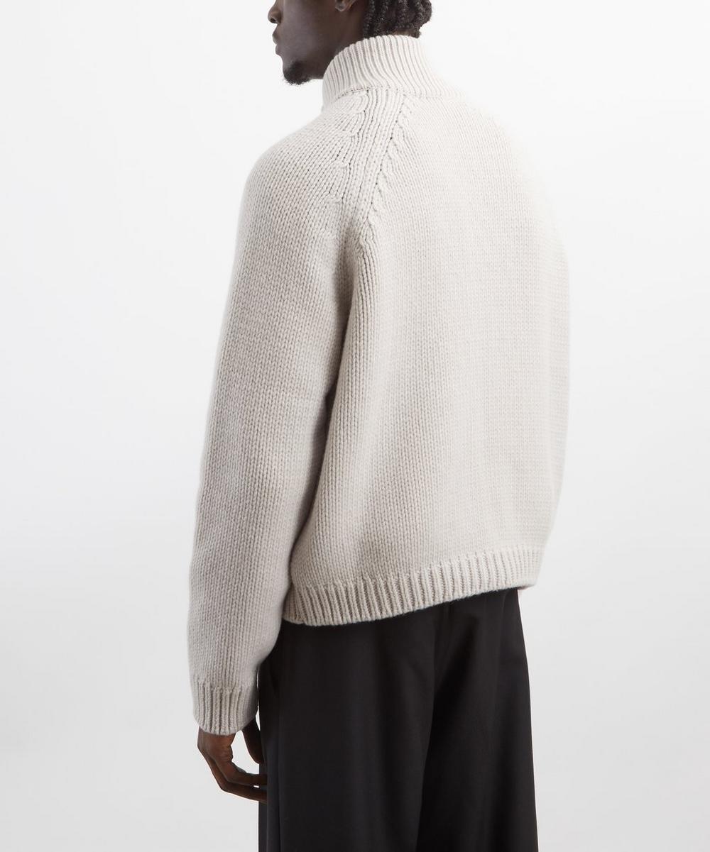 Liberty London Our Legacy Ultra Zip Merino Wool Cardigan