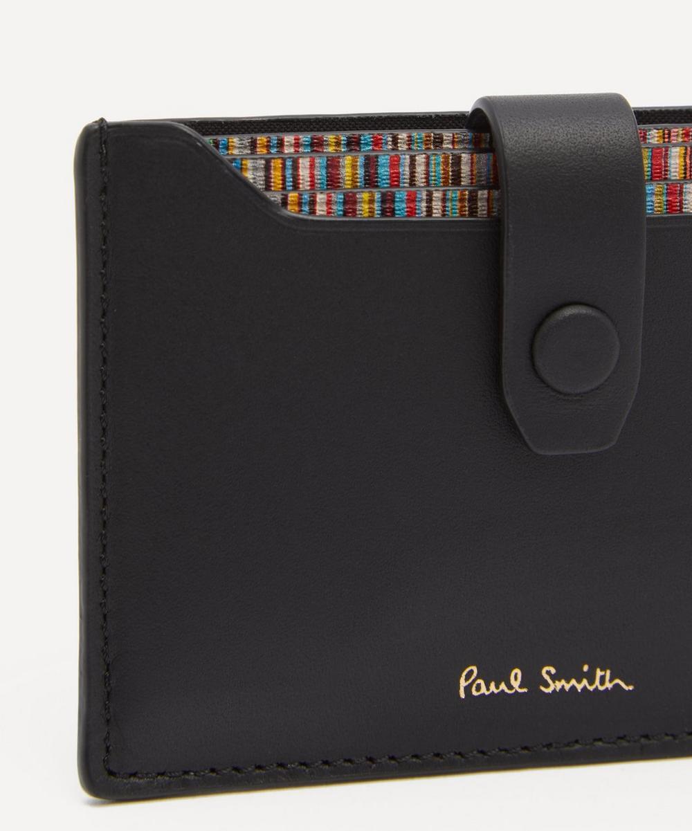 Liberty London Paul Smith Black Leather Credit Card Holder