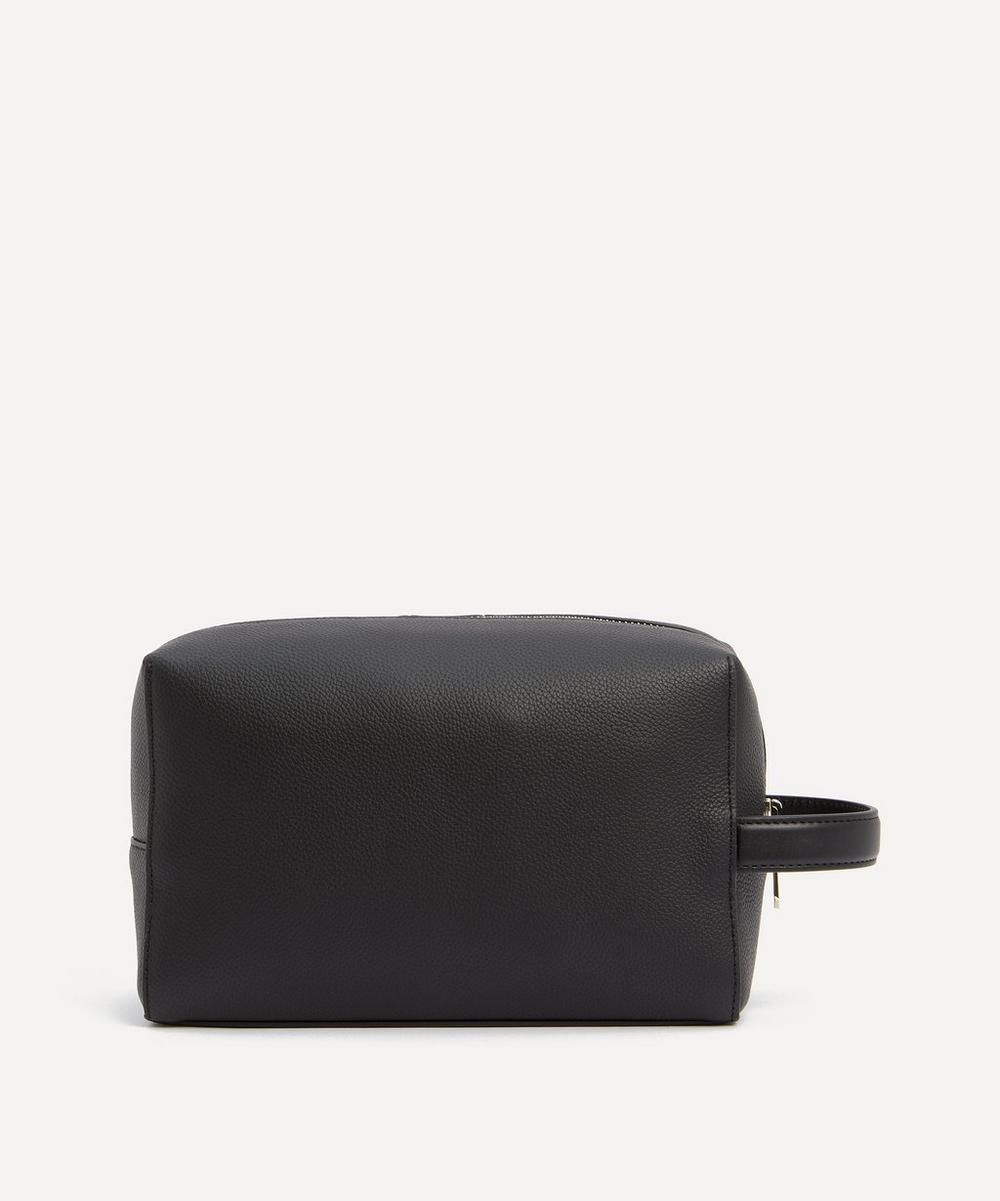 Liberty London Paul Smith Signature Stripe Leather Wash Bag