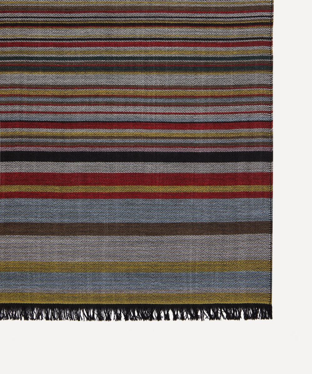 Liberty London Paul Smith Signature Stripe Silk-Wool Blend Scarf