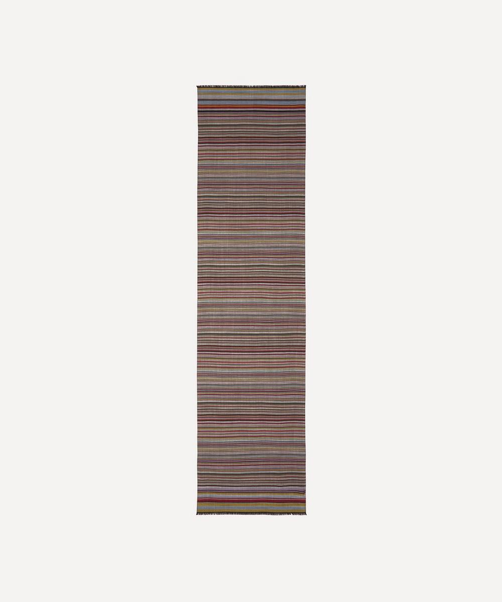 liberty london Paul Smith Signature Stripe Silk-Wool Blend Scarf