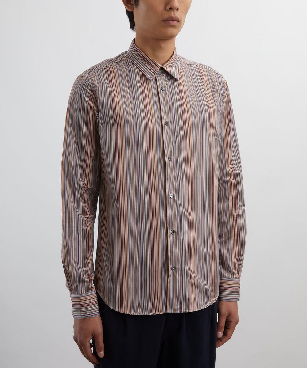 Liberty London Paul Smith Slim-Fit Signature Stripe Cotton Shirt