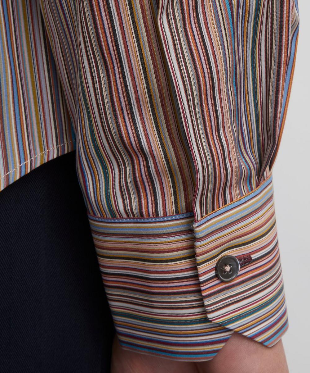 Liberty London Paul Smith Slim-Fit Signature Stripe Cotton Shirt