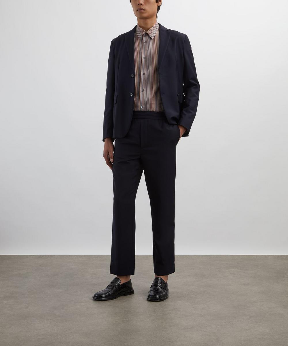 liberty london Paul Smith Slim-Fit Signature Stripe Cotton Shirt