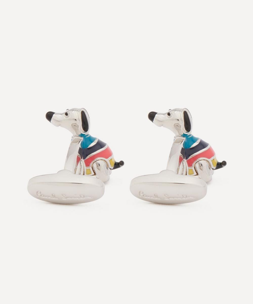 Liberty London Paul Smith Stripe Jumper Dog Cufflinks