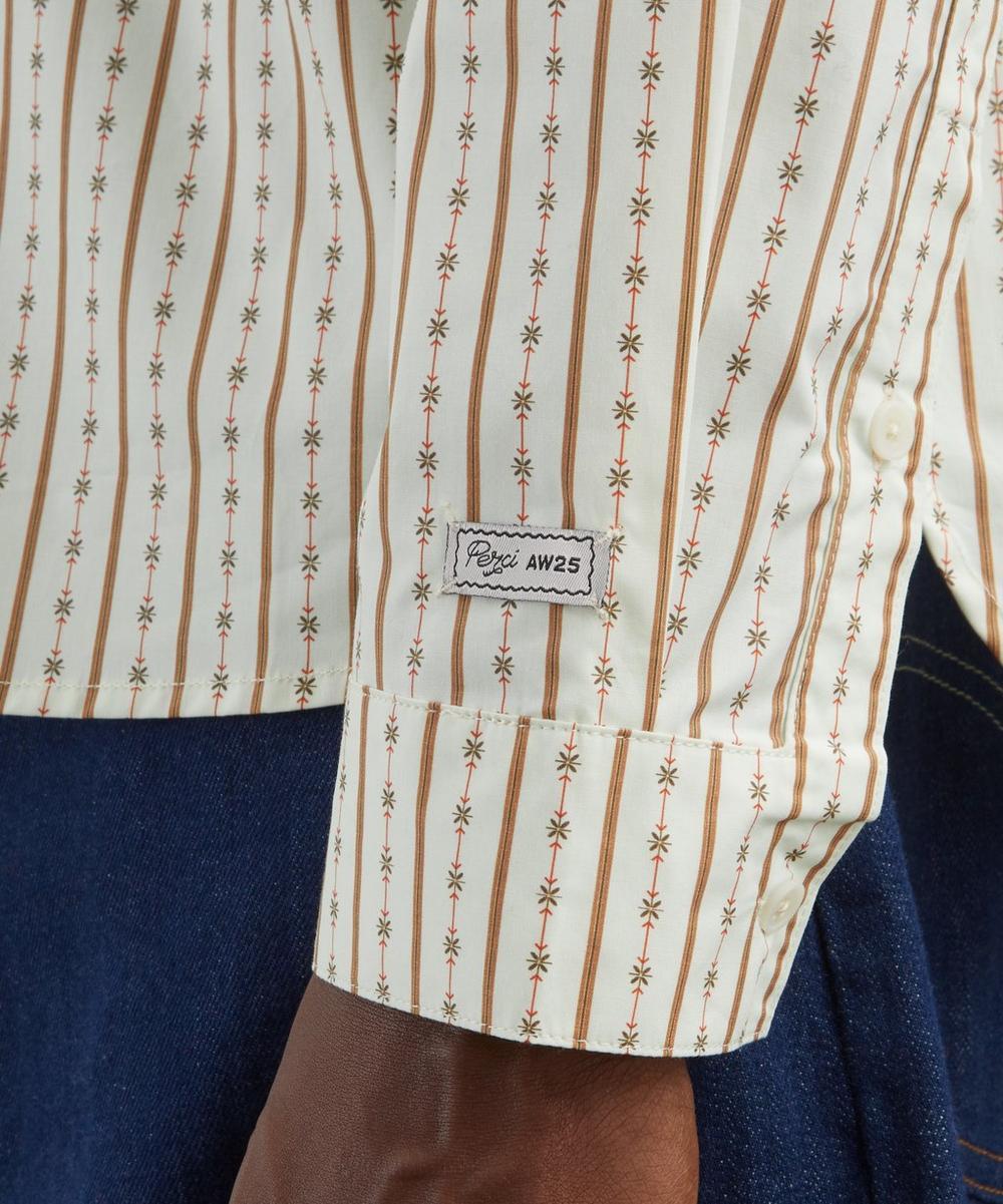 Liberty London Percival Binding Oversized Pearce Shirt