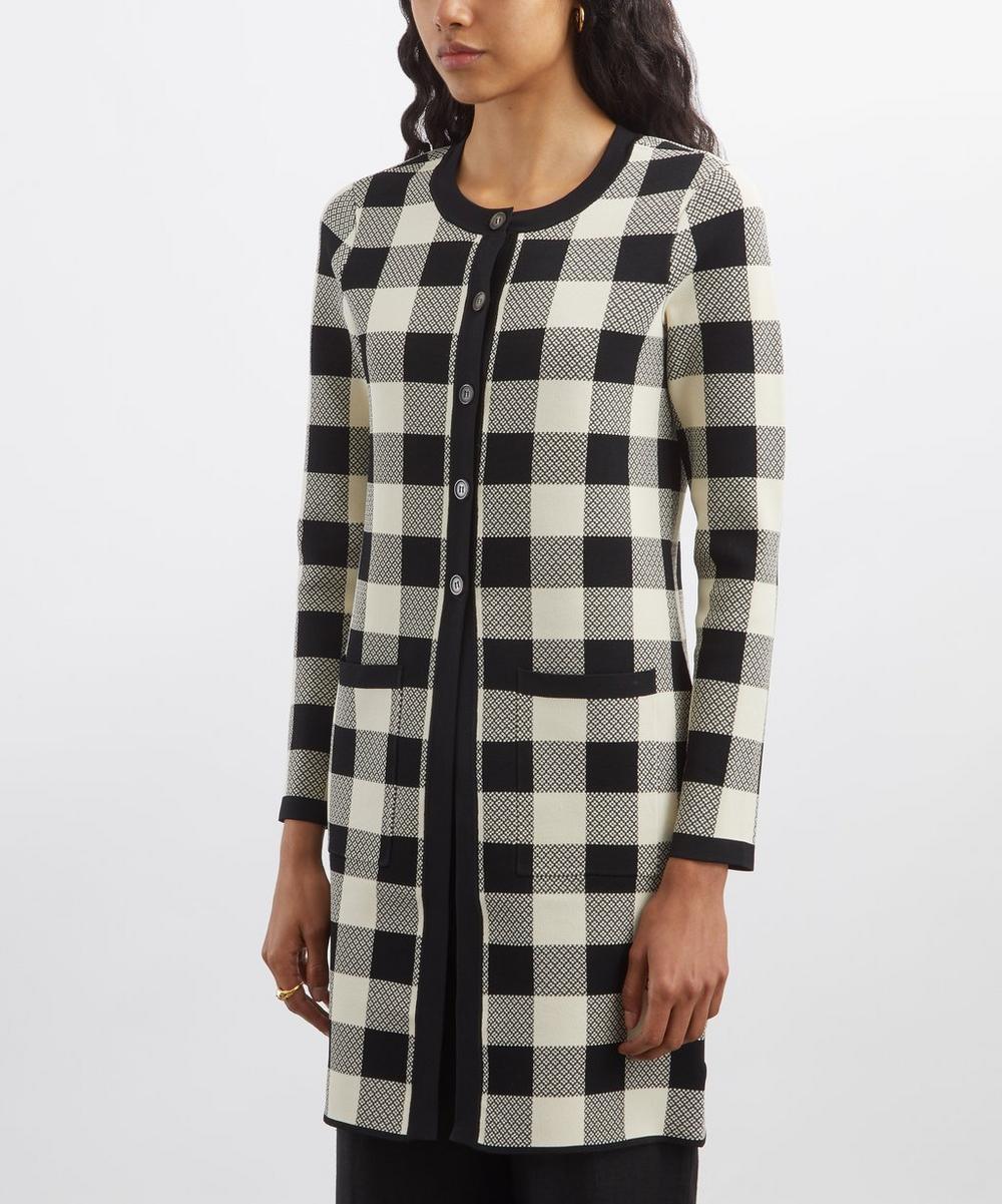 Liberty London Posse Pippa Heritage Plaid Longline Cardigan