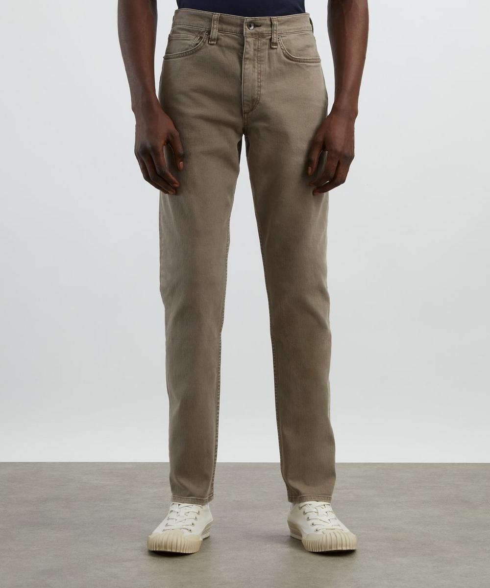 Liberty London Rag & Bone Fit 2 Aero Stretch Slim Jeans In Dark Taupe