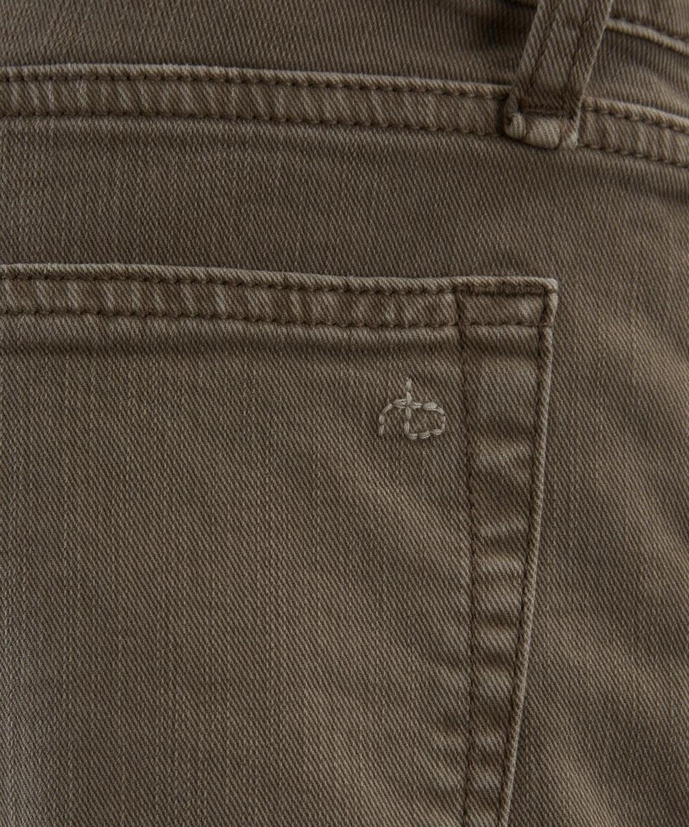 Liberty London Rag & Bone Fit 2 Aero Stretch Slim Jeans In Dark Taupe