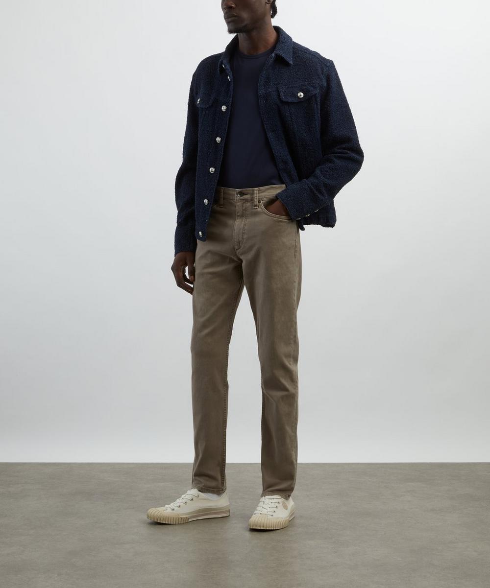 liberty london Rag & Bone Fit 2 Aero Stretch Slim Jeans in Dark Taupe