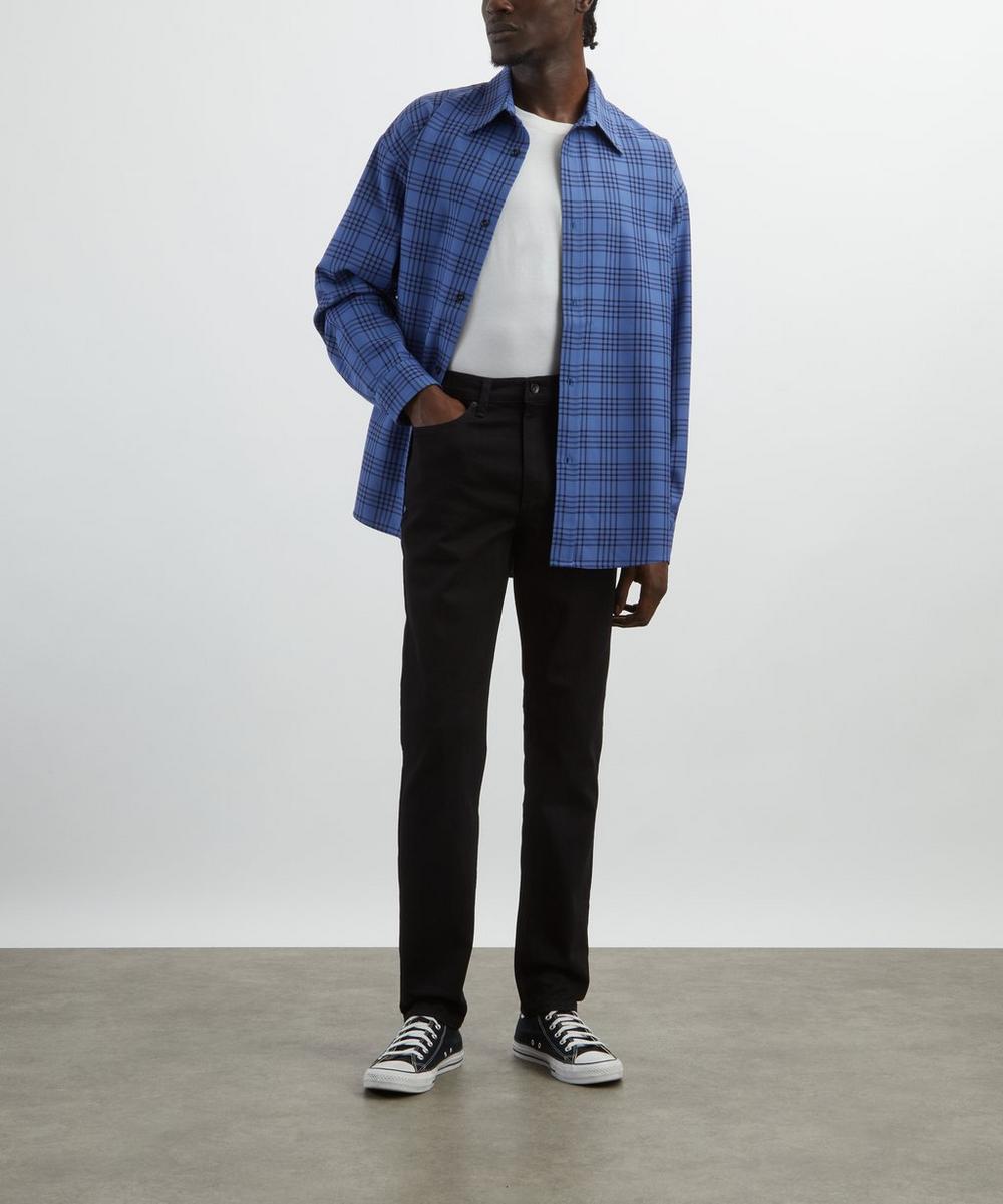 liberty london Rag & Bone Fit 2 Authentic Stretch Slim Jeans in Black