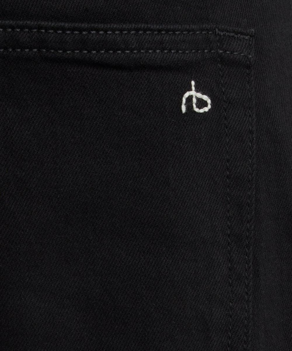 Liberty London Rag & Bone Fit 3 Athletic Authentic Fit Stretch Jeans In Black