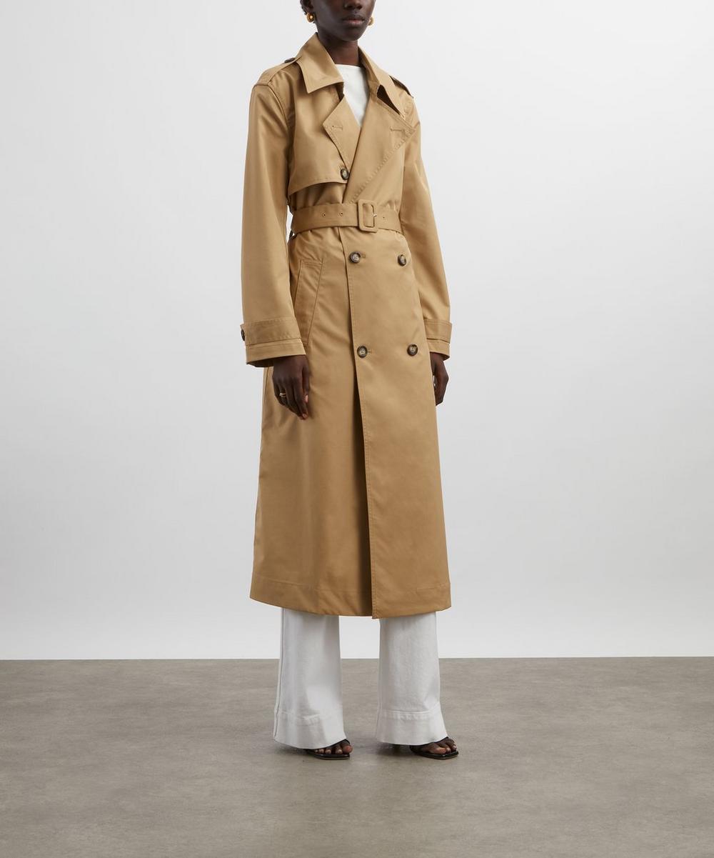 Liberty London Reformation Matteo Khaki Trench Coat