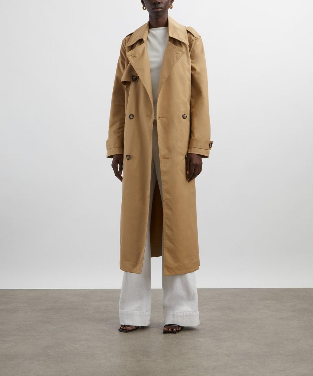 liberty london Reformation Matteo Khaki Trench Coat