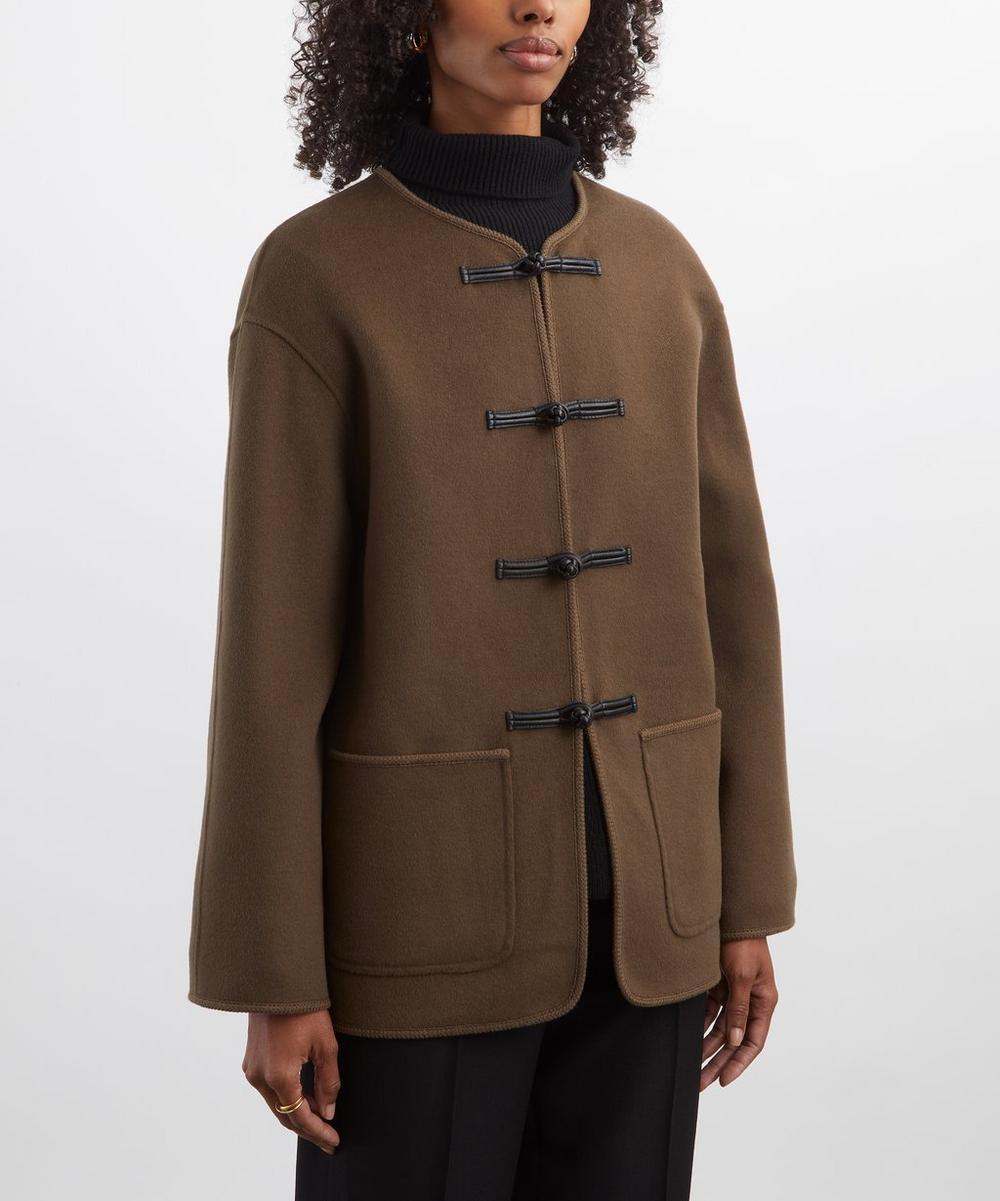 Liberty London Róhe Mandarin Double-Faced Wool Jacket