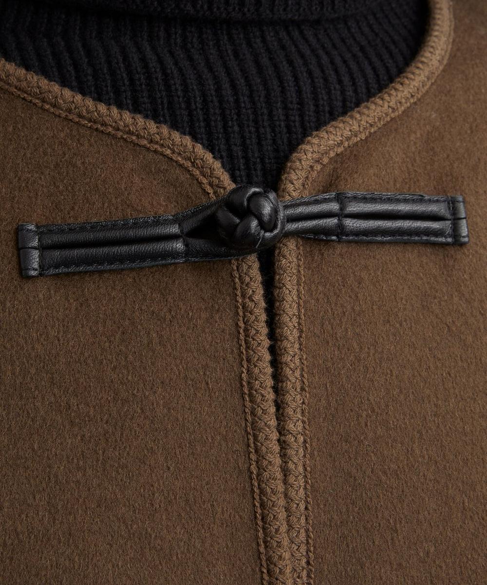 Liberty London Róhe Mandarin Double-Faced Wool Jacket