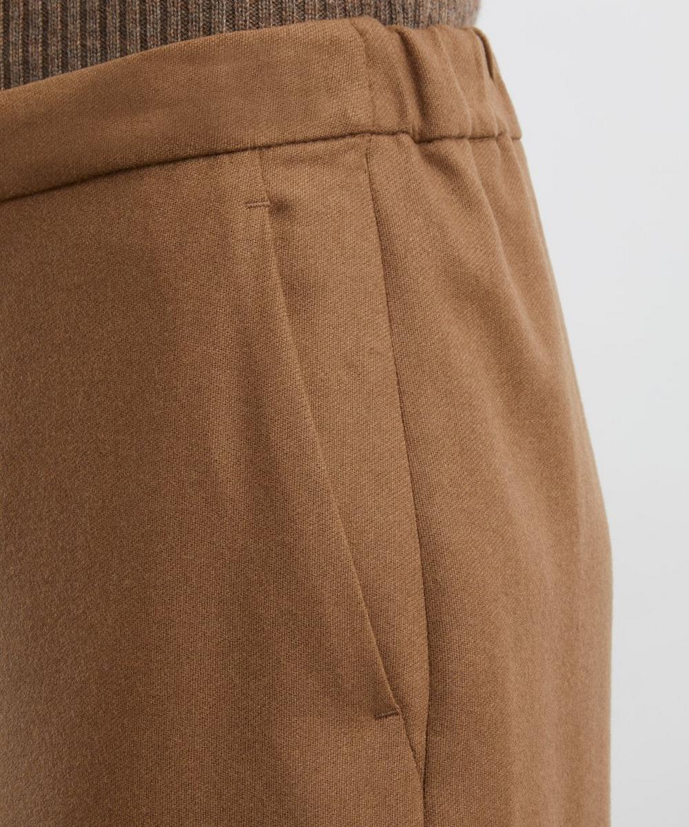 Liberty London S Max Mara Floria Wool Jogger Trousers