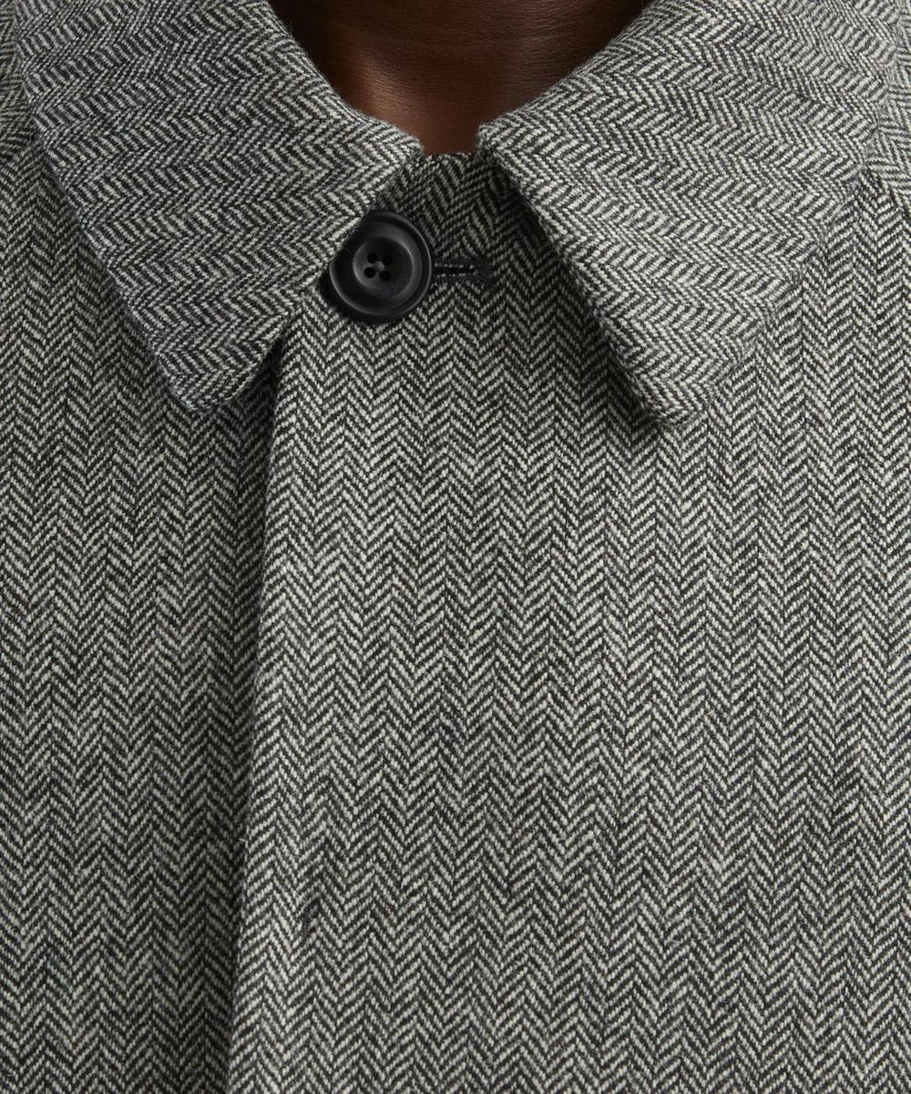 Liberty London SAGE NATION Takeshi Charcoal Wool Jacket