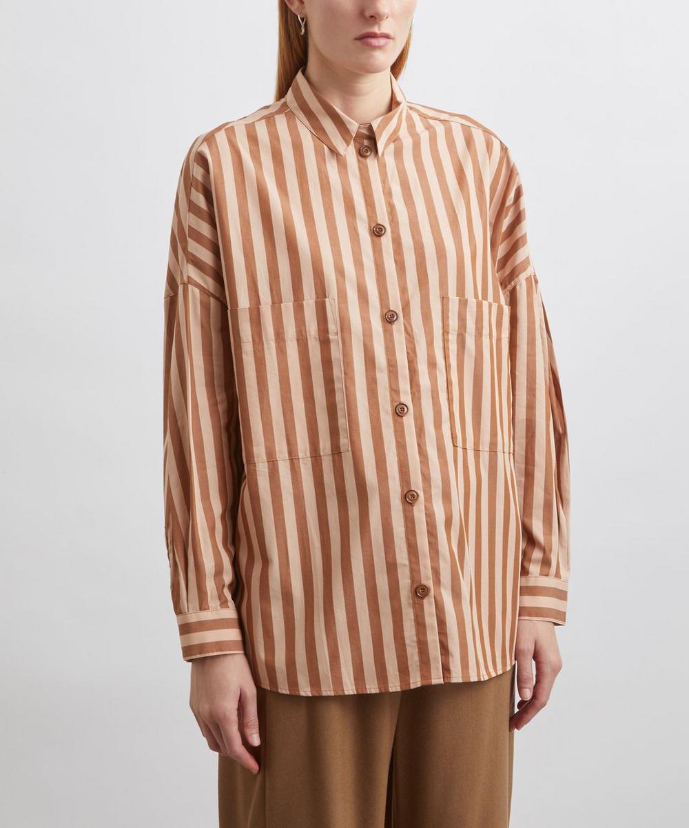 Liberty London Sessùn Fontania Oversized Striped Shirt