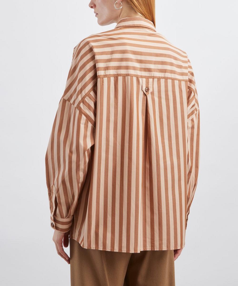 Liberty London Sessùn Fontania Oversized Striped Shirt