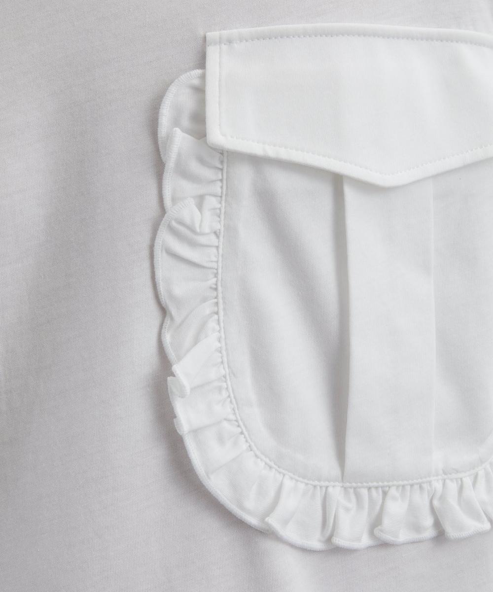 Liberty London Simone Rocha Layered Ruffle Pocket Long-Sleeve T-Shirt