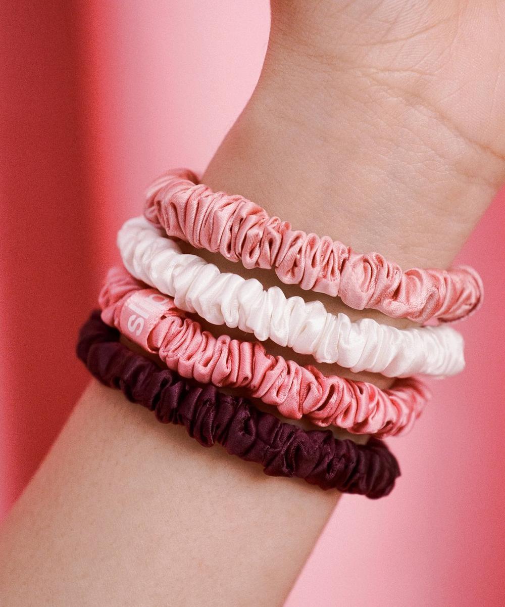 Liberty London Slip Candy Cane Skinny Scrunchie Ornament