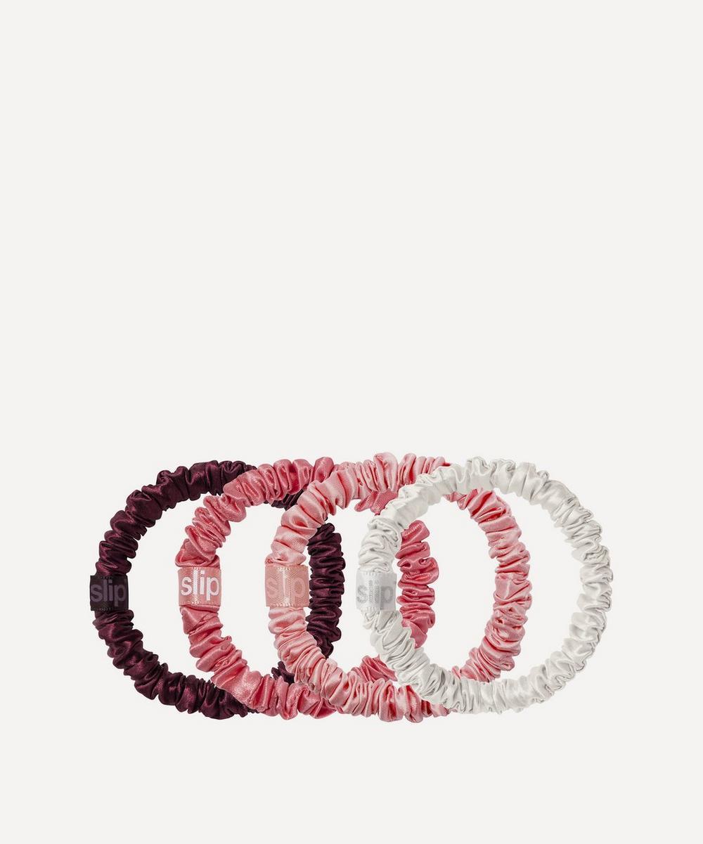 liberty london Slip Candy Cane Skinny Scrunchie Ornament