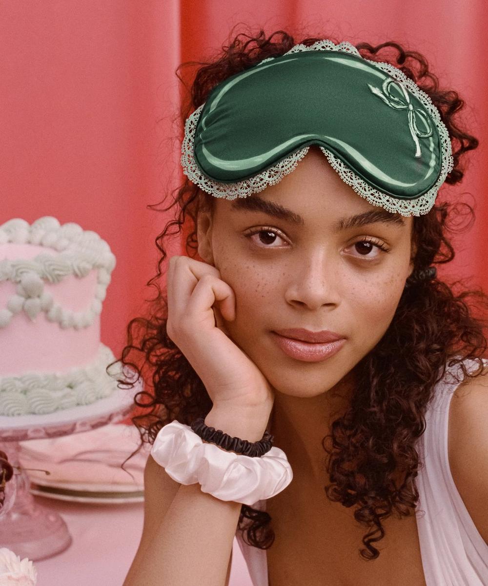 Liberty London Slip Peppermint Dreams Sleepover Set