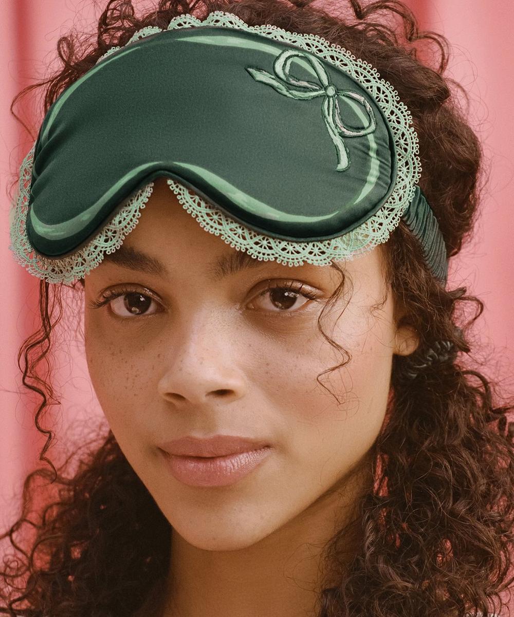 Liberty London Slip Peppermint Dreams Sleepover Set