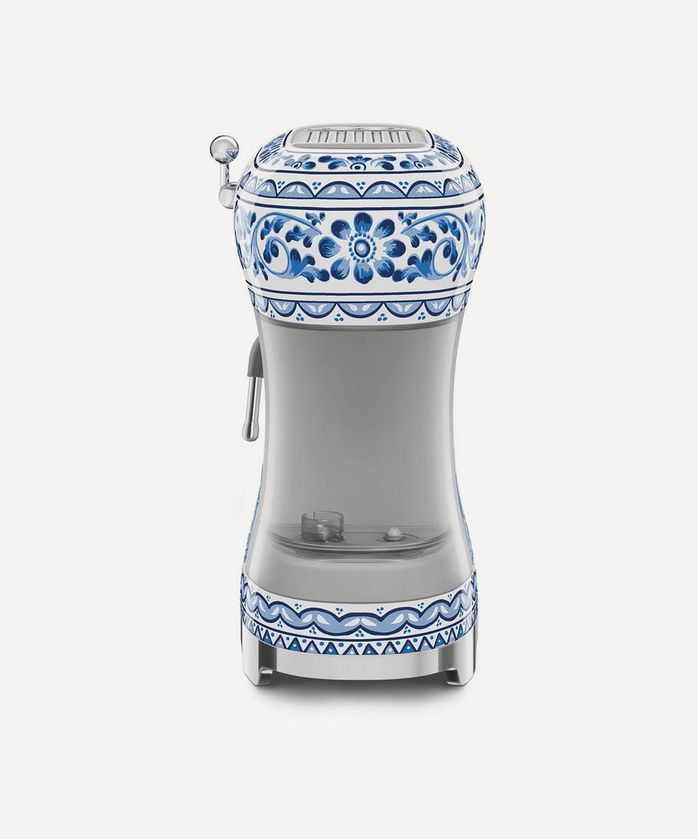 Liberty London Smeg X Dolce And Gabbana Mediterraneo Espresso Coffee Machine