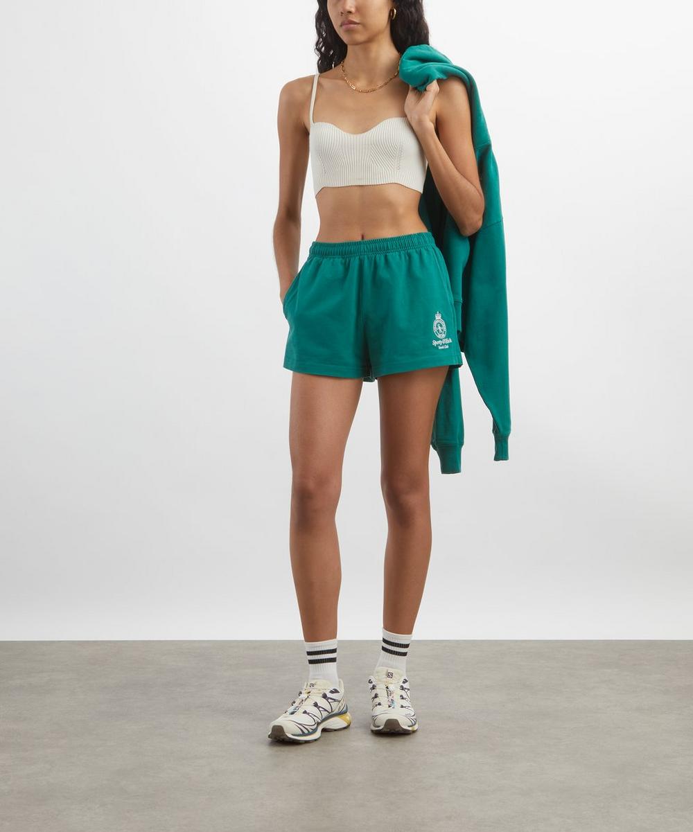 liberty london Sporty & Rich Crown Tennis Disco Shorts