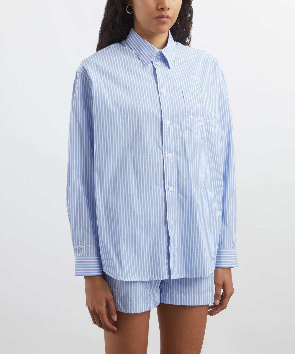 Liberty London Sporty & Rich Eden Script Oversized Shirt