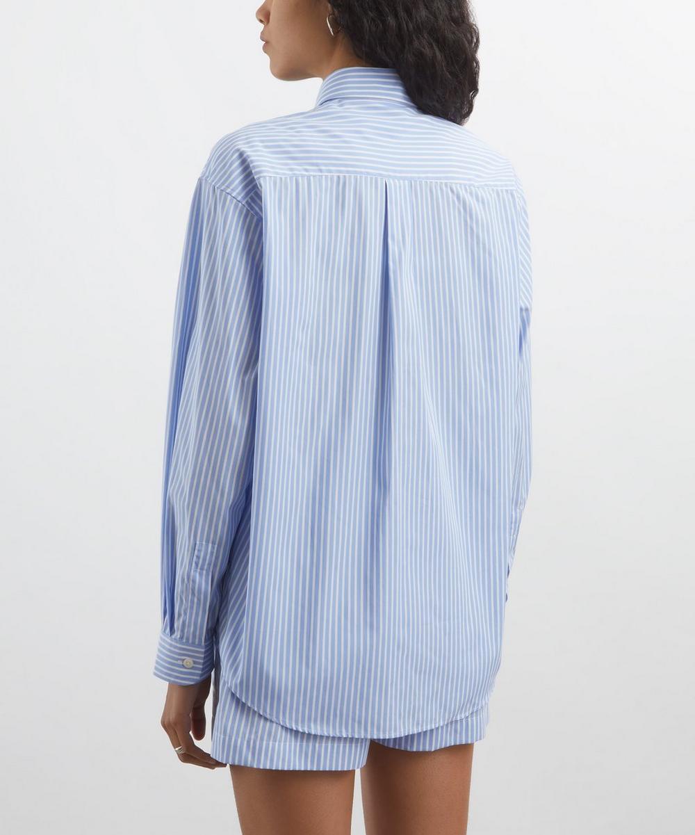 Liberty London Sporty & Rich Eden Script Oversized Shirt
