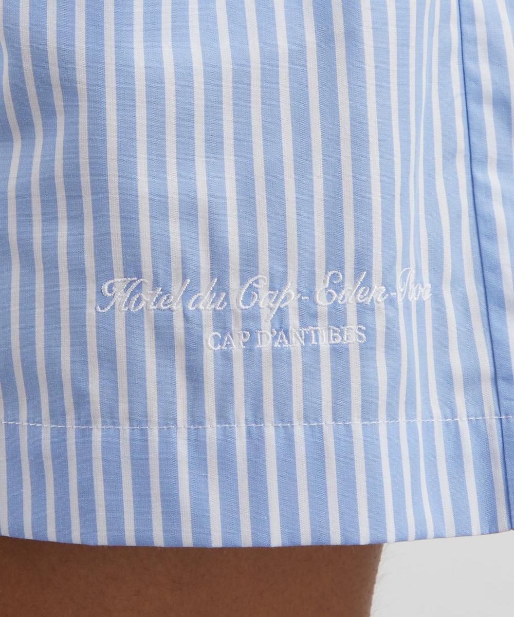 Liberty London Sporty & Rich Eden Script Poplin Shorts