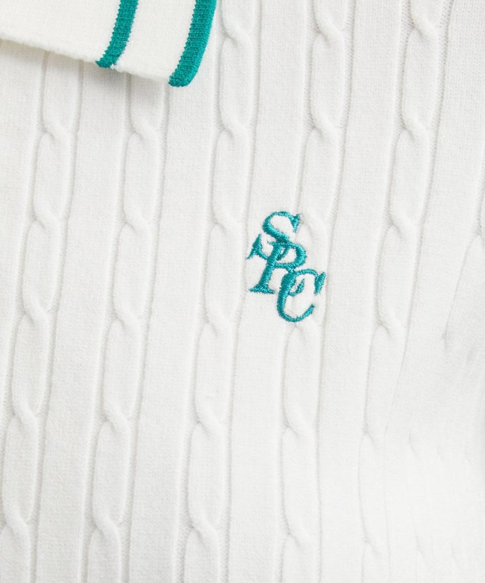 Liberty London Sporty & Rich SRC Mini Cable Polo Shirt