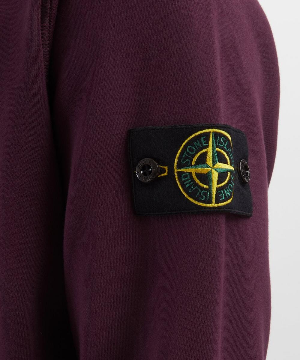 Liberty London Stone Island Cotton Fleece Crew-Neck Sweatshirt