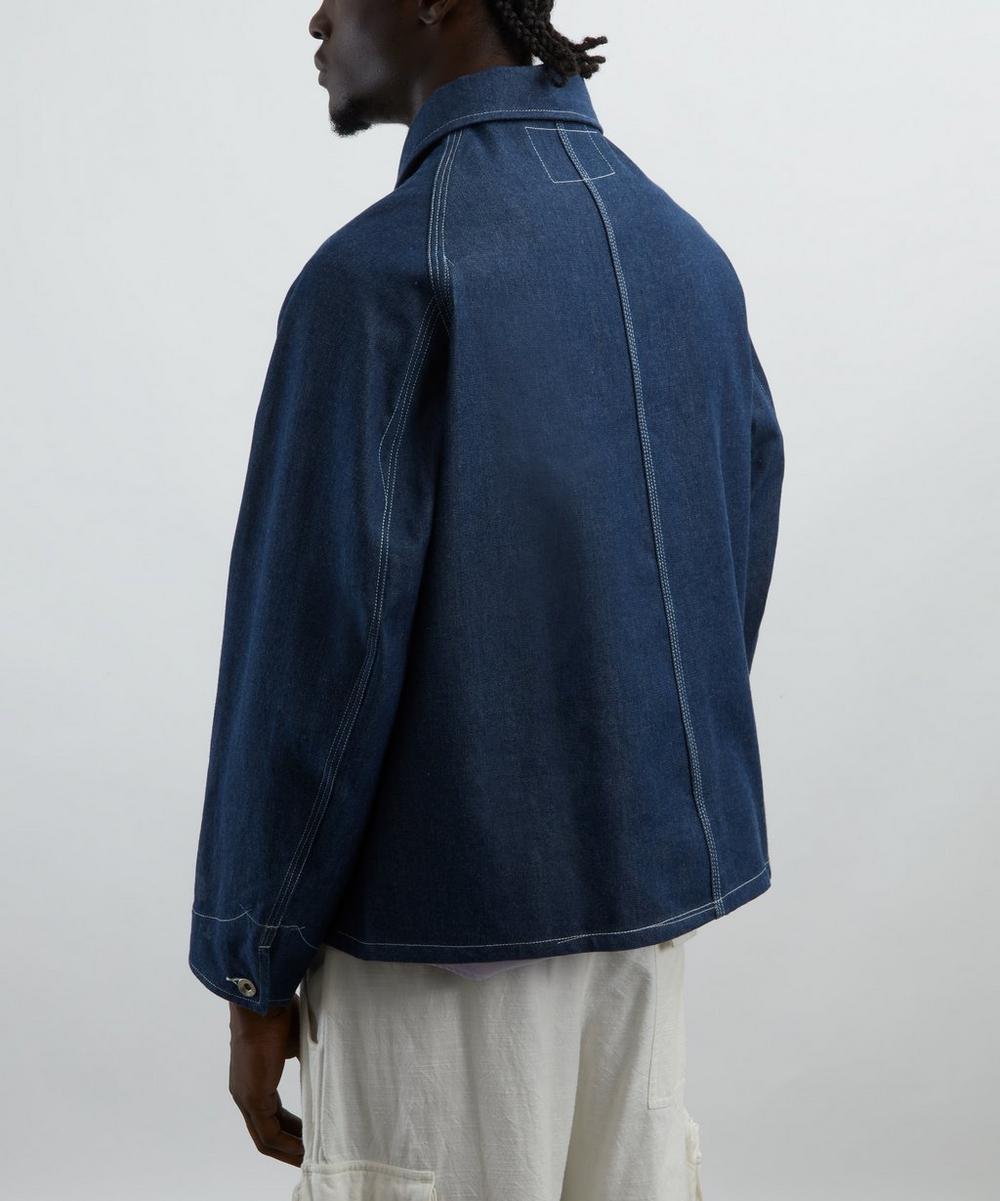 Liberty London STORY Mfg. Circuit Dark Denim Wonky-Wear Jacket