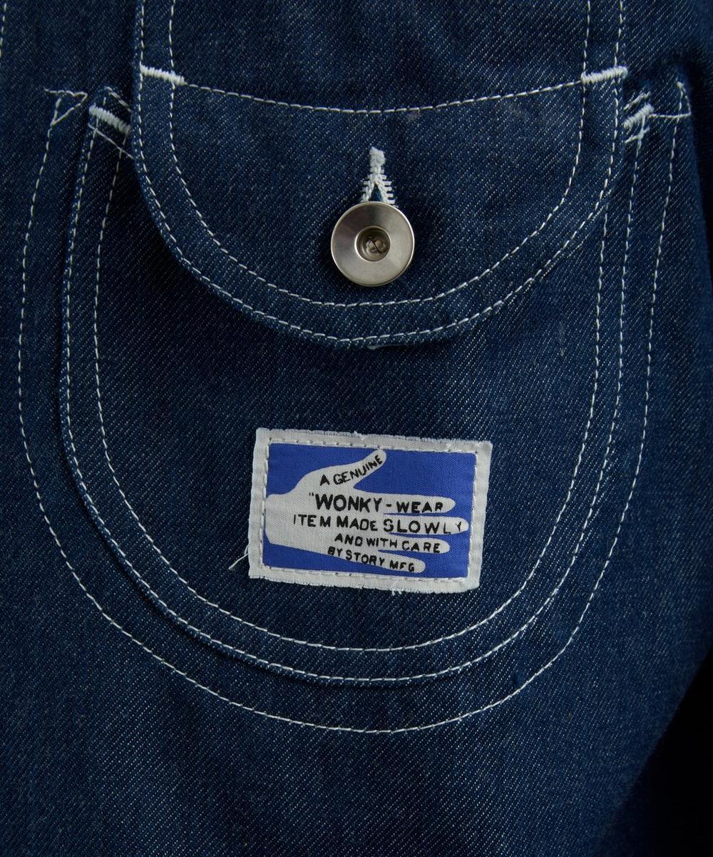 Liberty London STORY Mfg. Circuit Dark Denim Wonky-Wear Jacket