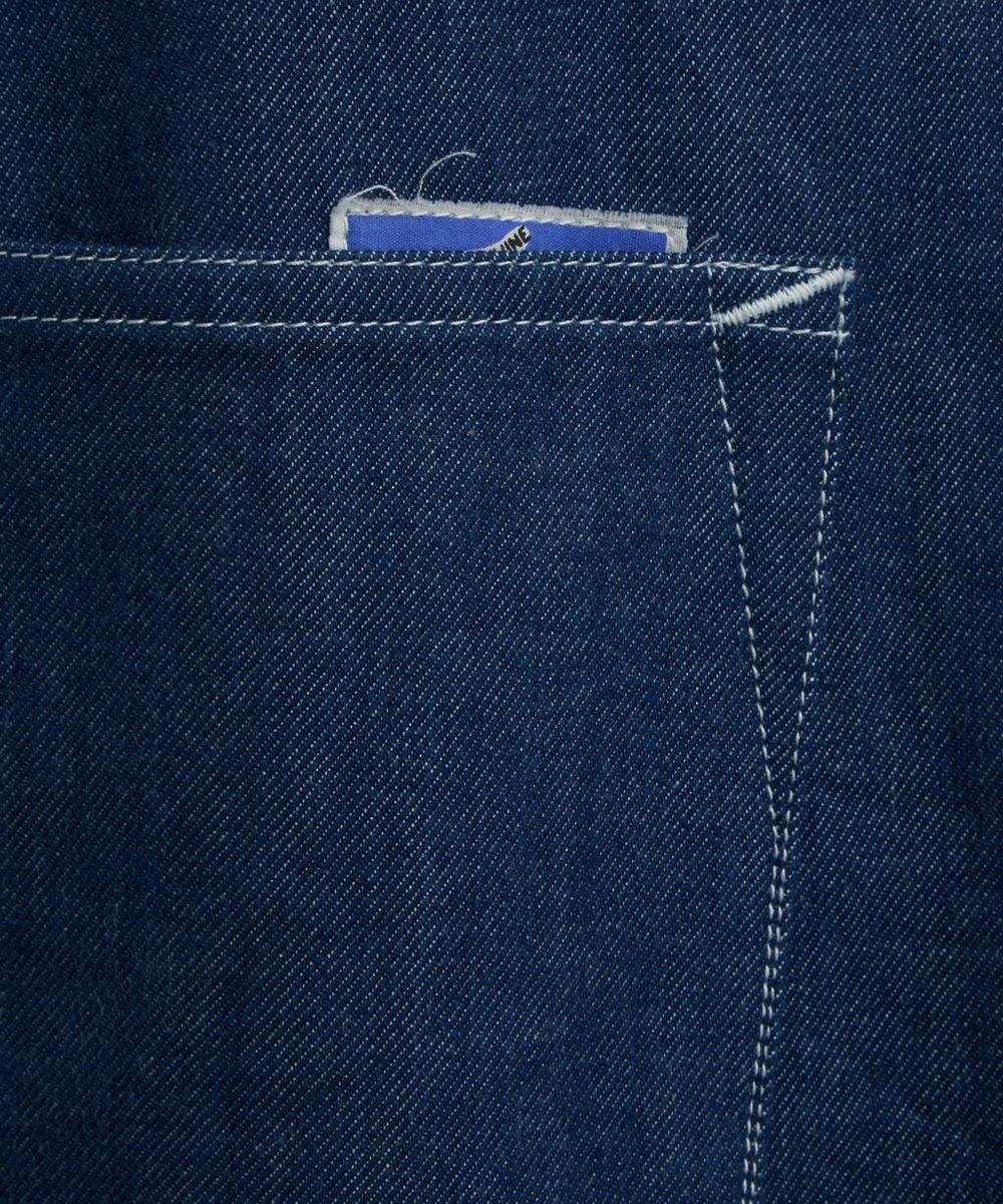 Liberty London STORY Mfg. Lush Dark Denim Wonky-Wear Jeans